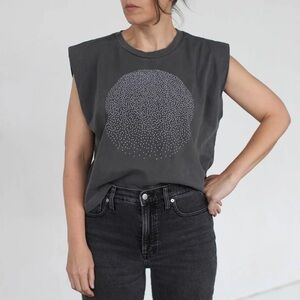 Snow Globe Full Moon Muscle Tank by Blackbird Supply Co.